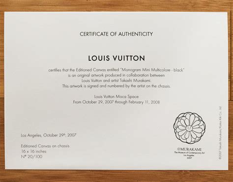 louis vuitton certification|authentication for Louis Vuitton.